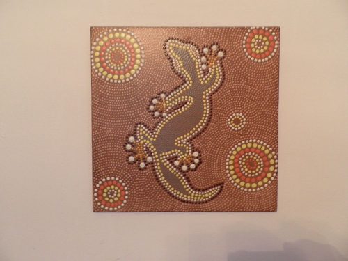 Gekkó - aboriginal