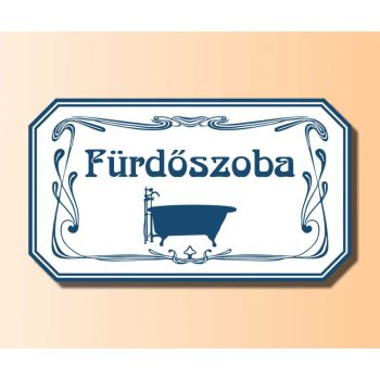 Fürdőszoba tábla