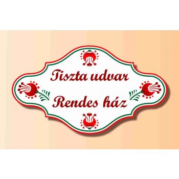 Tiszta udvar rendes ház