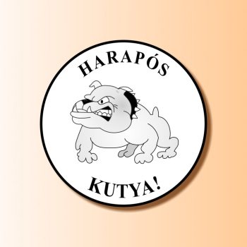 kutyás tábla