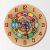 mandala mintás falióra