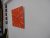 Narancsszínű falióra