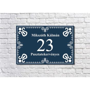 Házszámtábla