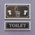 Toilet tábla szett