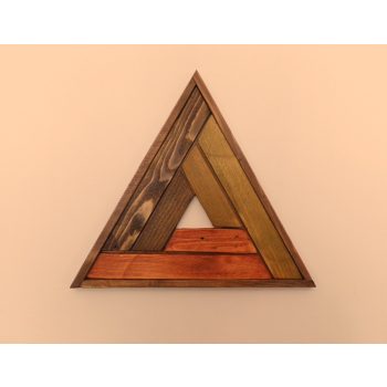 Háromszög alakú falidísz